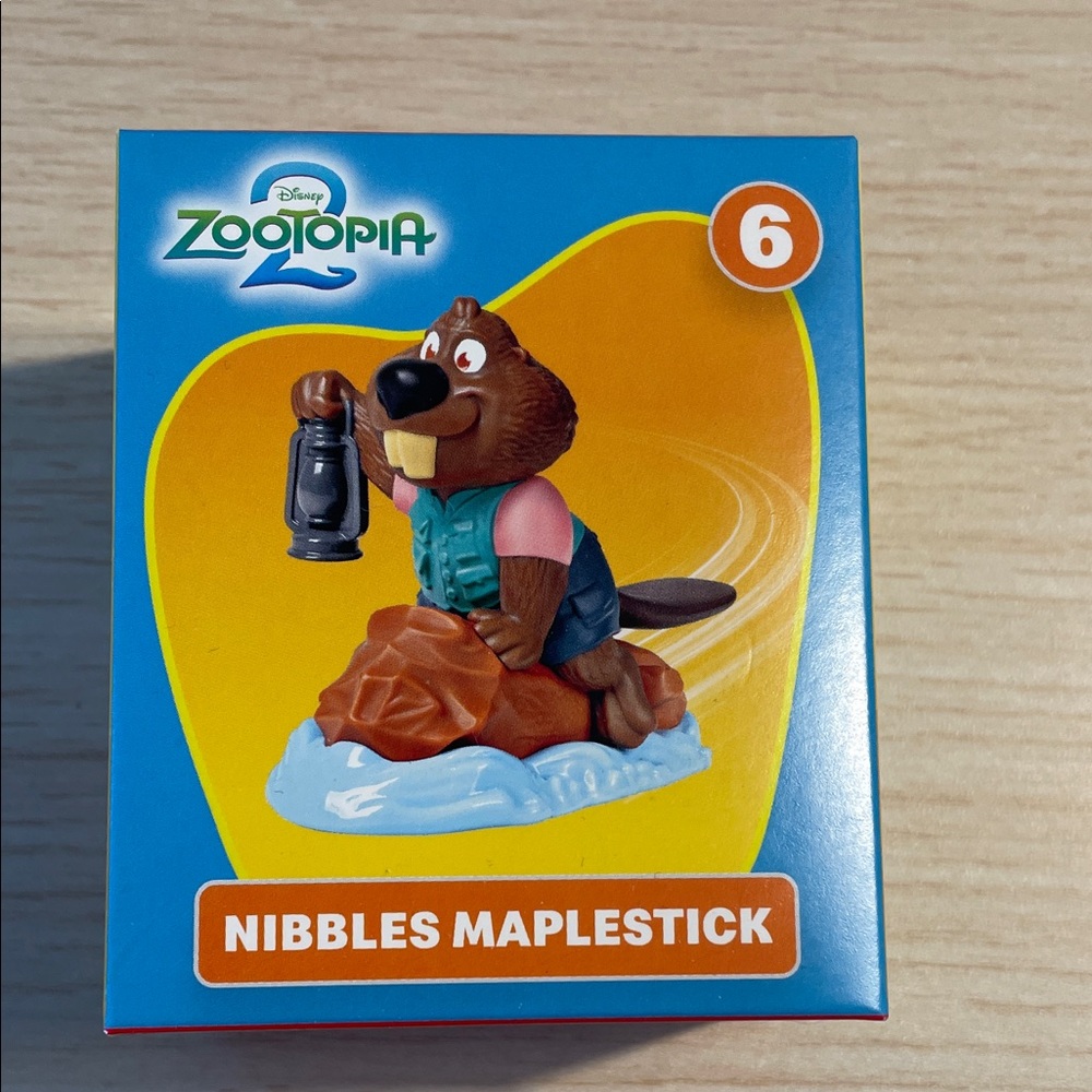 2025 McDonalds Toy Disney Zootopia 2 Nibbles Maplestick New in Box